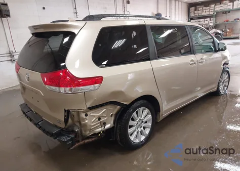 2011 Toyota Sienna Xle из США, поврежденный, VIN 5TDDK3DC8BS002919